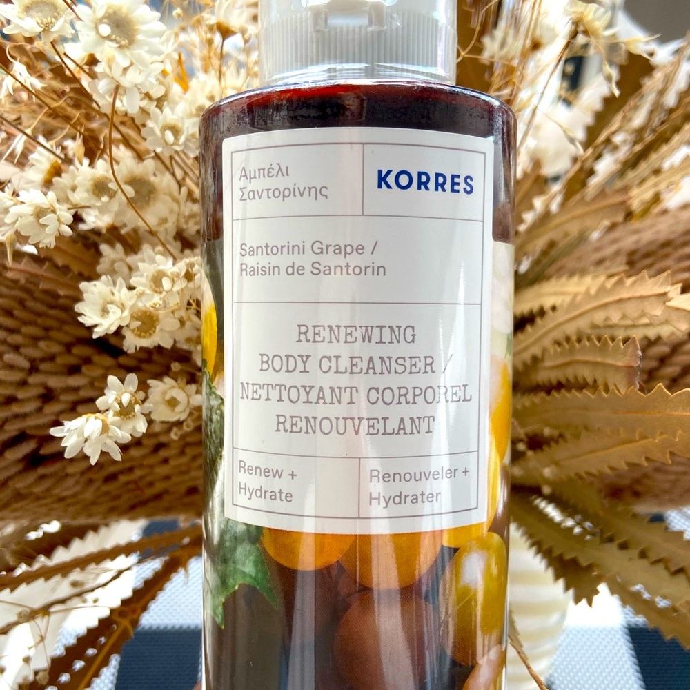 Korre Santorini Grape Body Cleanser